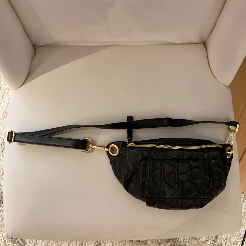 Calvin Klein Belt Bag with Gold Detailing